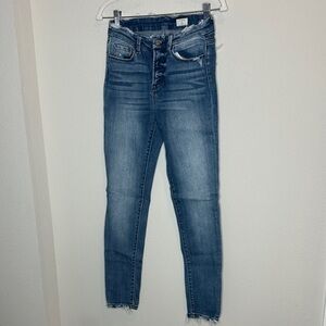 Stylish Blue Skinny Jeans